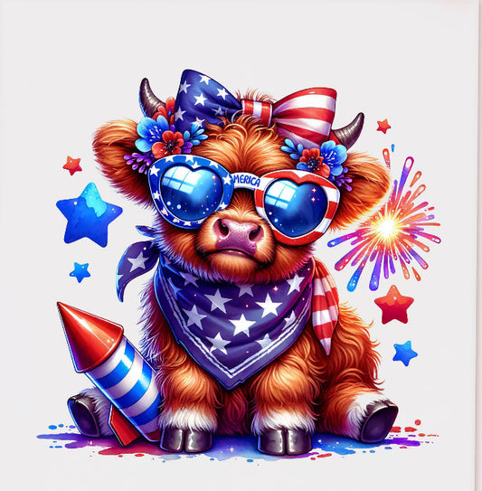Cow 4th of July